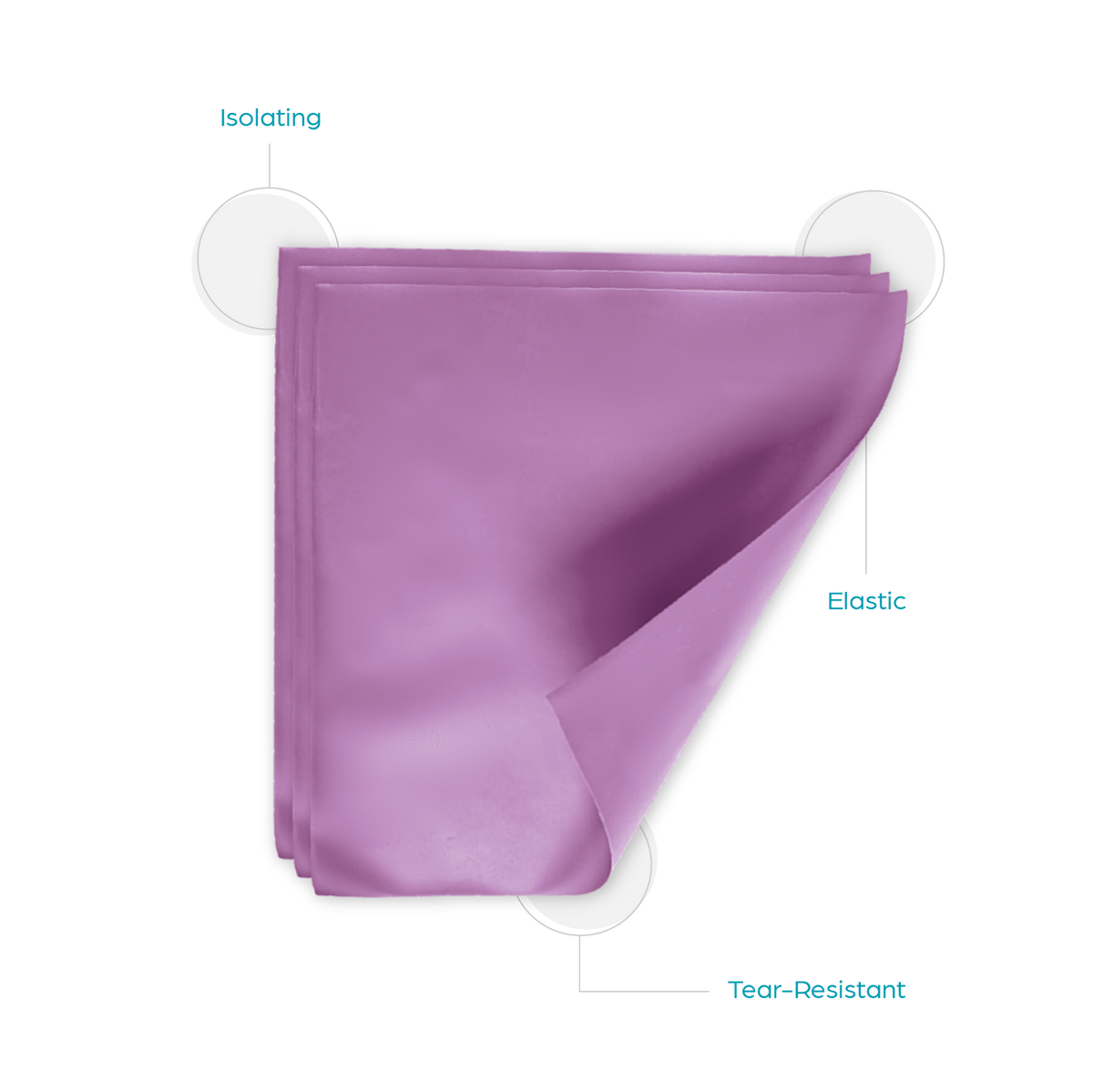 Dental Dams - Latex Isolation Sheets for Moisture Control