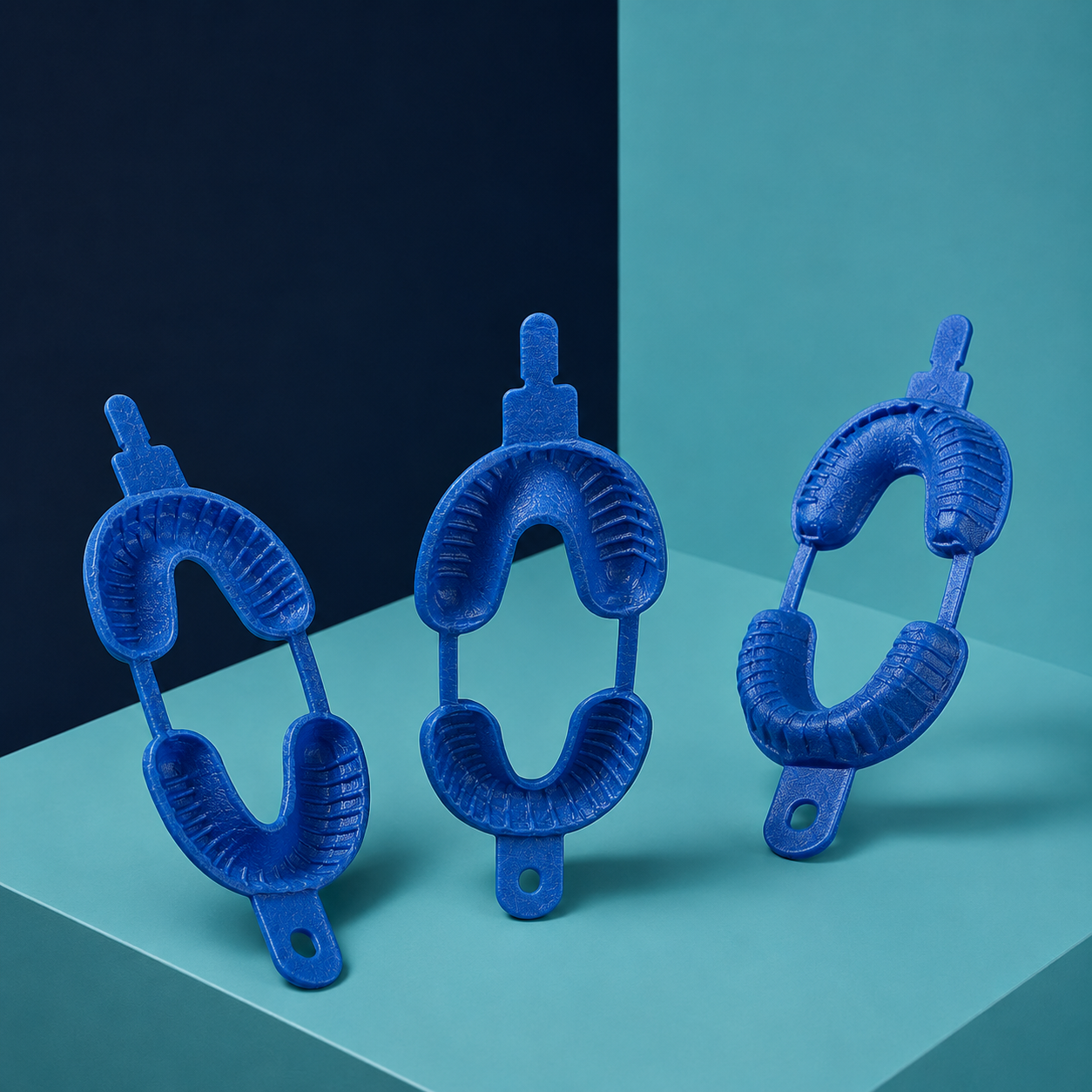 Dual-Arch Foam Fluoride Trays