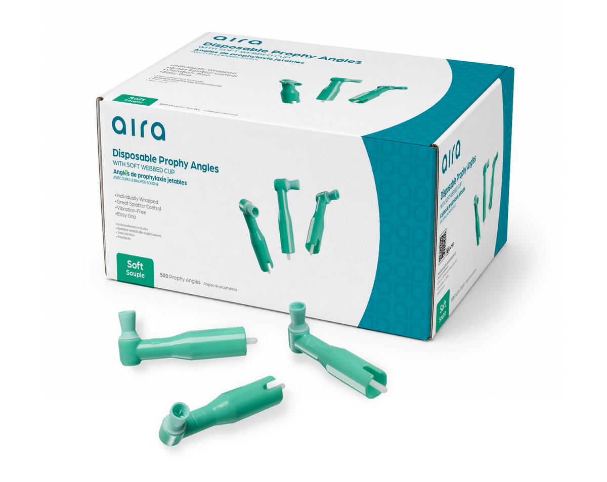 Disposable Prophy Angles - Latex-Free Dental Polishing Cups