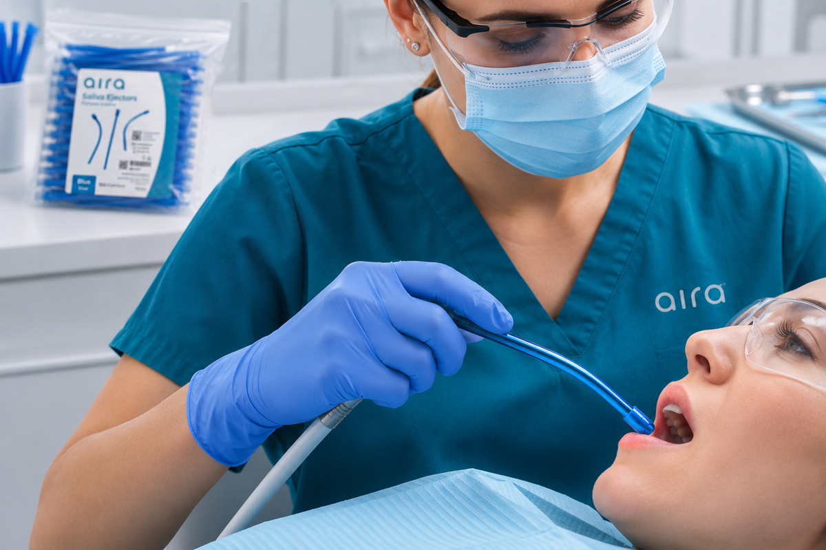 Saliva Ejectors - Disposable Dental Suction Tips