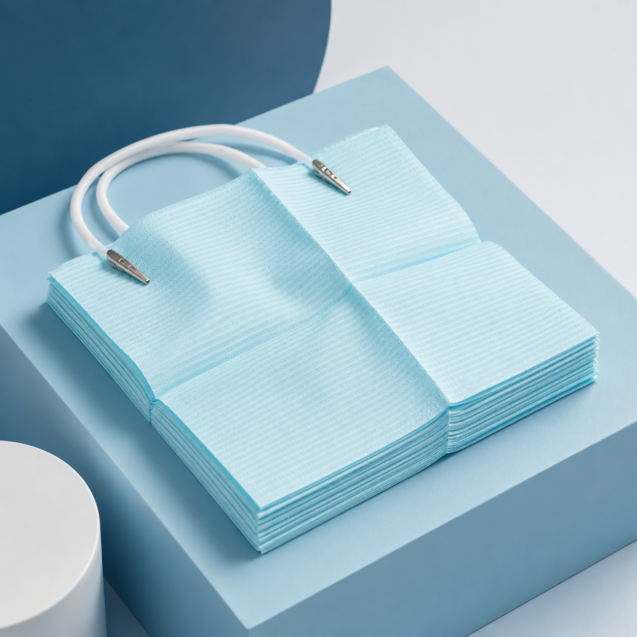 Dental Bibs Disposable 2+1 Ply Patient Bibs