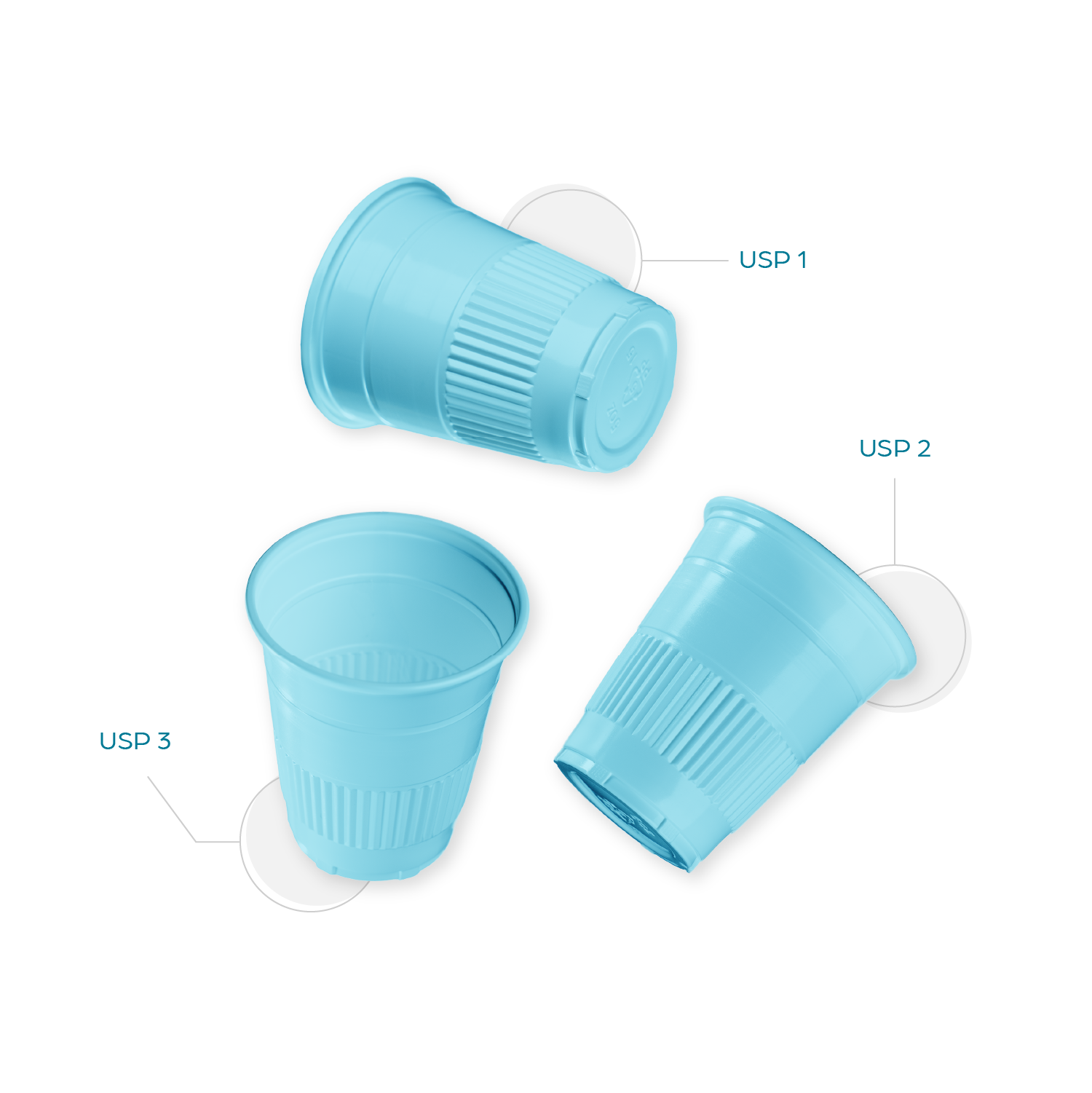 Disposable Plastic Drinking Cups