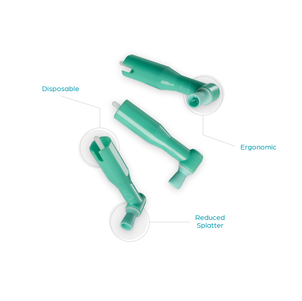 Disposable Prophy Angles - Latex-Free Dental Polishing Cups