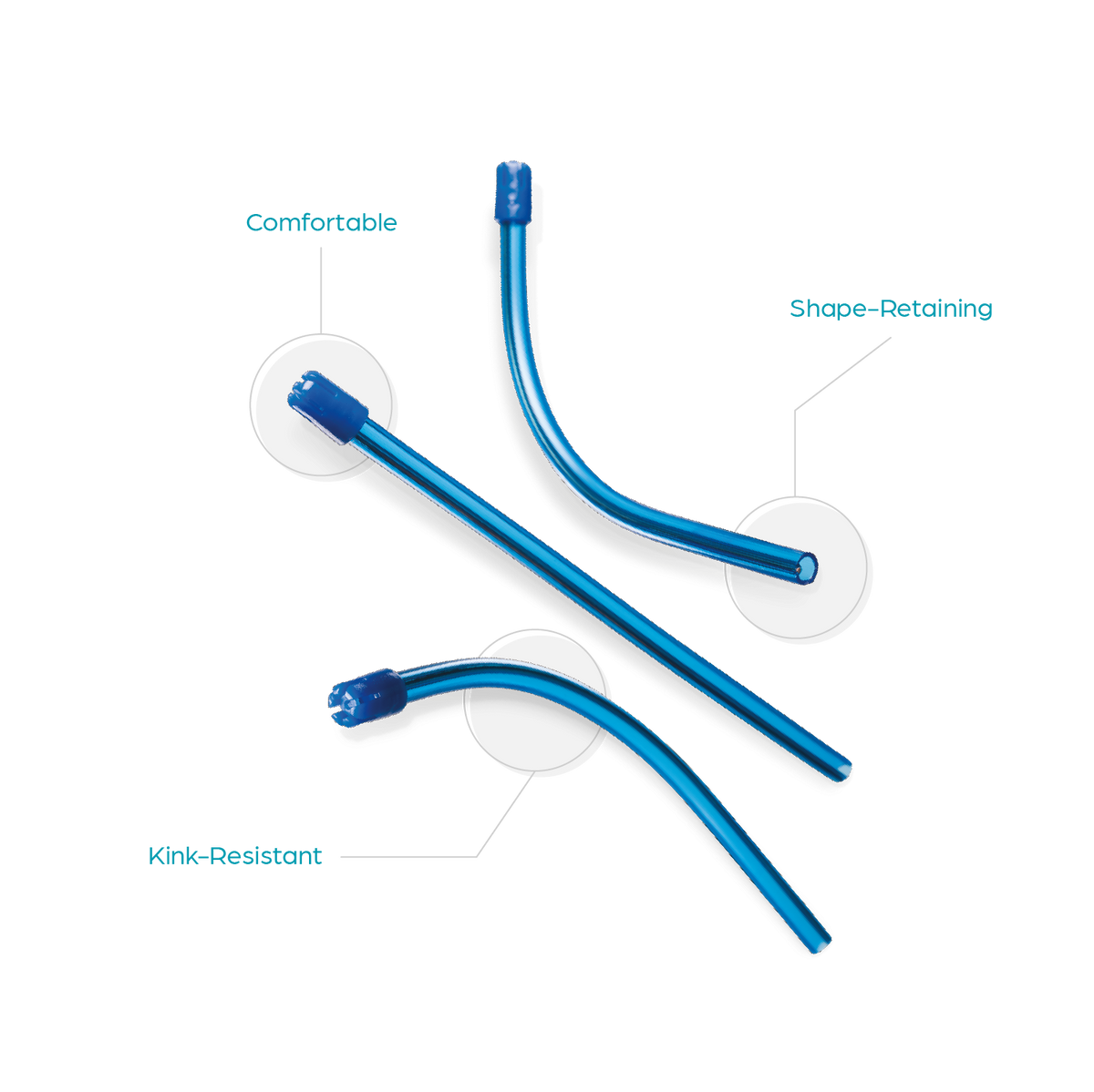 Saliva Ejectors - Disposable Dental Suction Tips