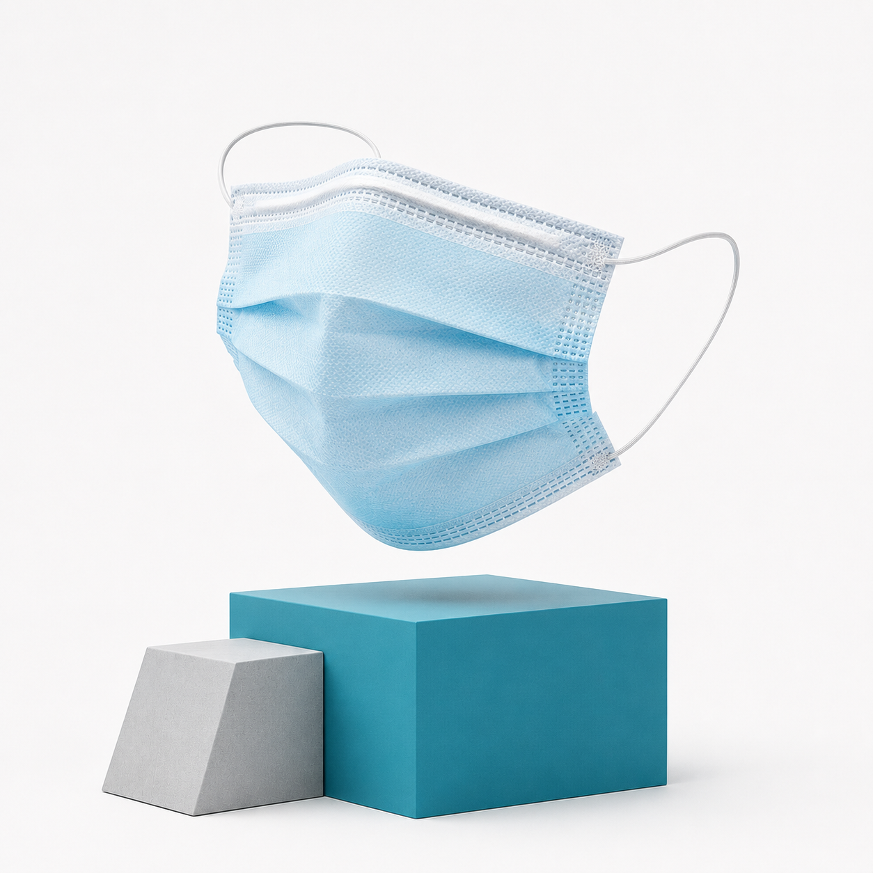 Procedure Earloop Face Masks - ASTM-Rated Disposable Medical Masks