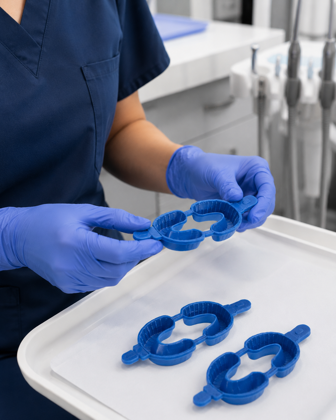 Dual-Arch Foam Fluoride Trays